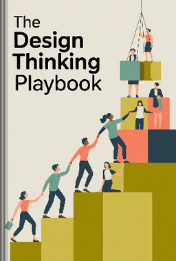 The Design Thinking Playbook book cover - Leapahead summary