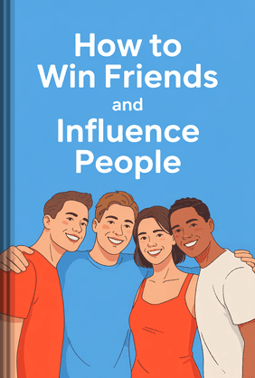 How to Win Friends and Influence People book cover - Leapahead summary