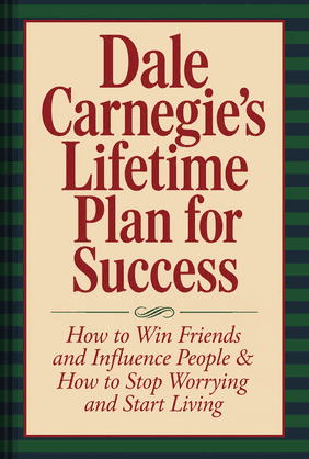 Dale Carnegie's Lifetime Plan for Success book cover - Leapahead summary