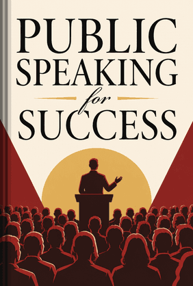 Public Speaking for Success book cover - Leapahead summary