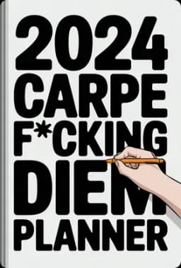 2024 Carpe F*cking Diem Planner book cover - Leapahead summary