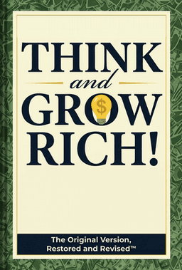 Think and Grow Rich! book cover - Leapahead summary