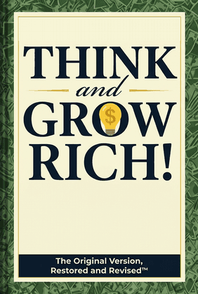 Think and Grow Rich! book cover - Leapahead summary