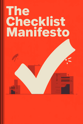 The Checklist Manifesto book cover - Leapahead summary