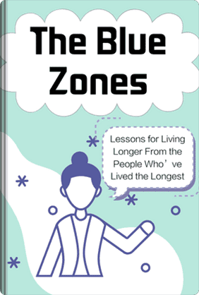 The Blue Zones book cover - Leapahead summary