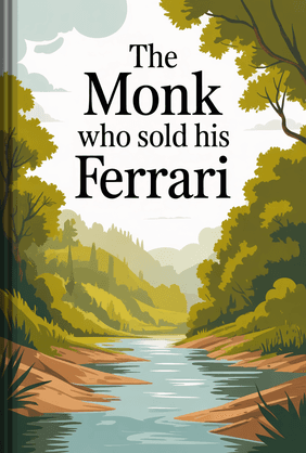 The Monk Who Sold His Ferrari book cover - Leapahead summary