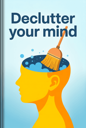 Declutter Your Mind book cover - Leapahead summary