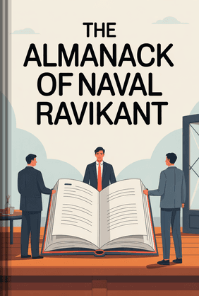 The Almanack of Naval Ravikant book cover - Leapahead summary