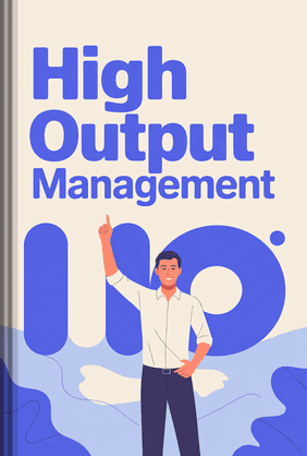 High Output Management book cover - Leapahead summary