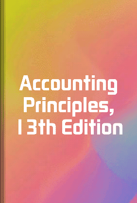 Accounting Principles, 13th Edition book cover - Leapahead summary