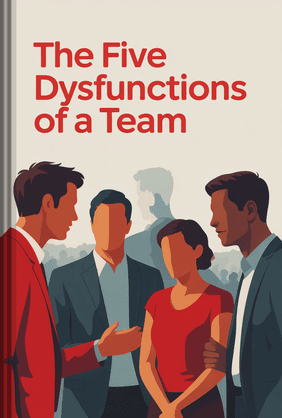 The Five Dysfunctions of a Team book cover - Leapahead summary