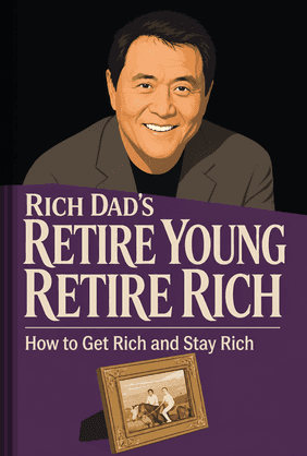 Rich Dad's Retire Young Retire Rich book cover - Leapahead summary