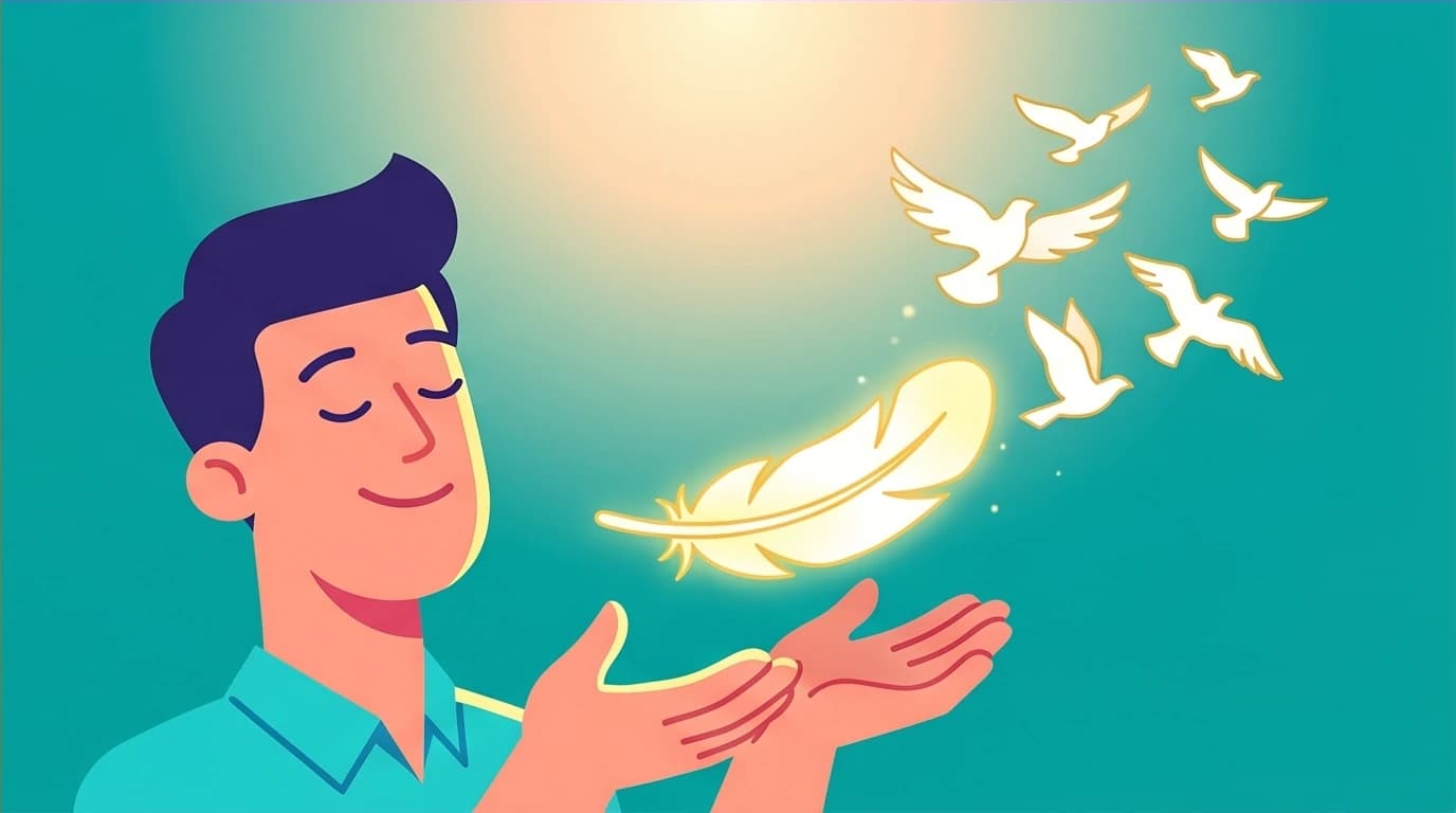 Symbolic image of Björn Lindeblad's final choice for a dignified death, peacefully letting go of life with grace and control.