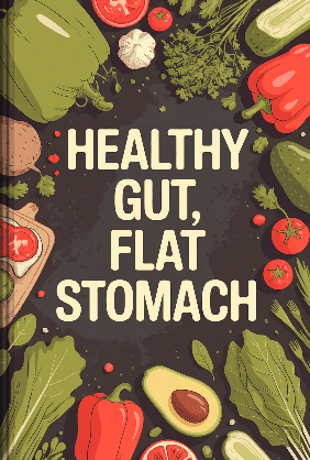 Healthy Gut, Flat Stomach book cover - Leapahead summary