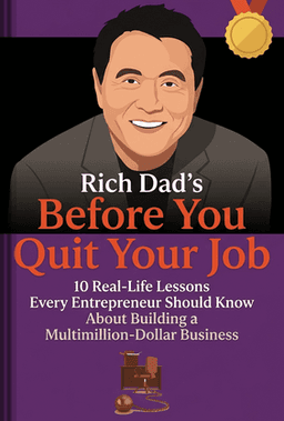 Rich Dad's Before You Quit Your Job book cover - Leapahead summary