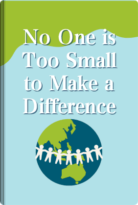 No One is Too Small to Make a Difference book cover - Leapahead summary