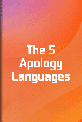The 5 Apology Languages book cover - Leapahead summary