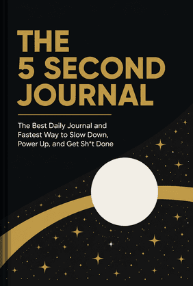 The 5 Second Journal book cover - Leapahead summary