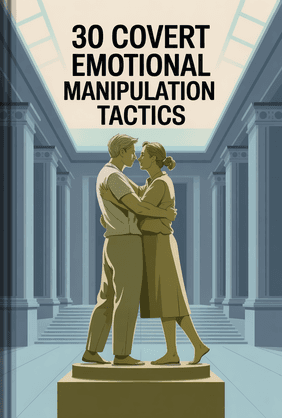 30 Covert Emotional Manipulation Tactics book cover - Leapahead summary