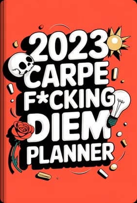 2023 Carpe F*cking Diem Planner book cover - Leapahead summary