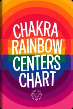 CHAKRA Rainbow® Centers CHART book cover - Leapahead summary