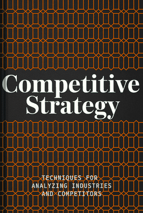 Competitive Strategy book cover - Leapahead summary