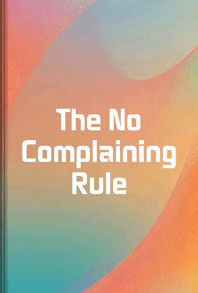 The No Complaining Rule book cover - Leapahead summary