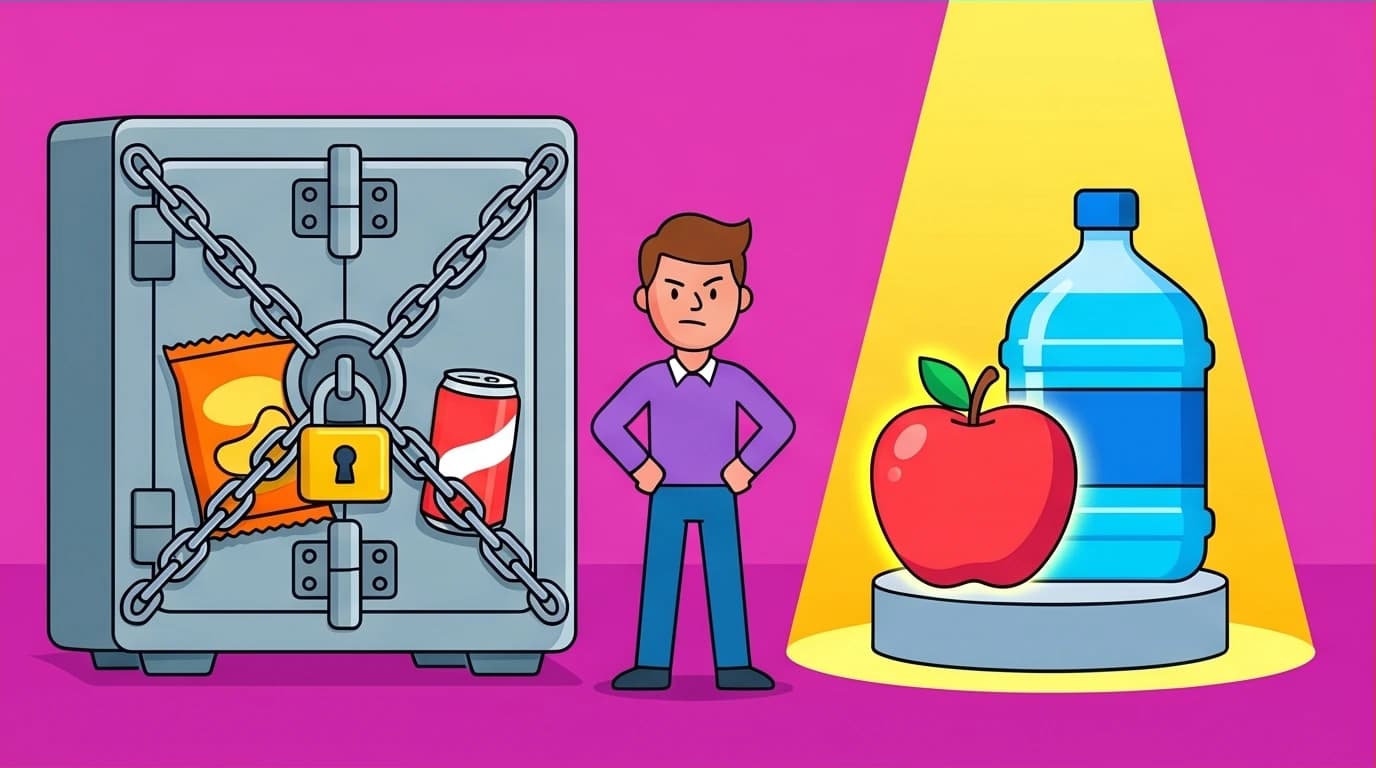 Applying Atomic Habits to weight loss by designing an environment where bad habits are difficult and good habits are easy and obvious.