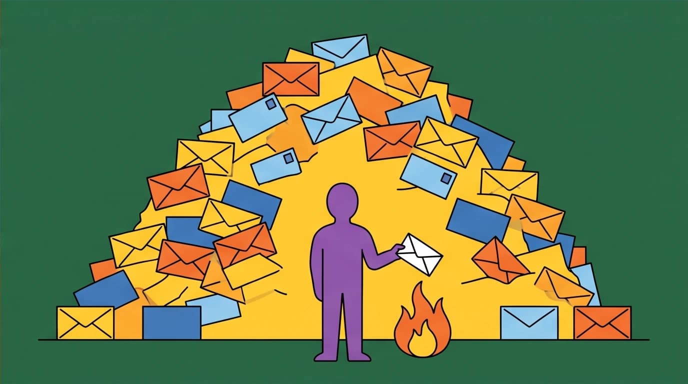 An illustration of the Dead Letter Office, symbolizing the theme of failed communication and despair in the Herman Melville story summary.