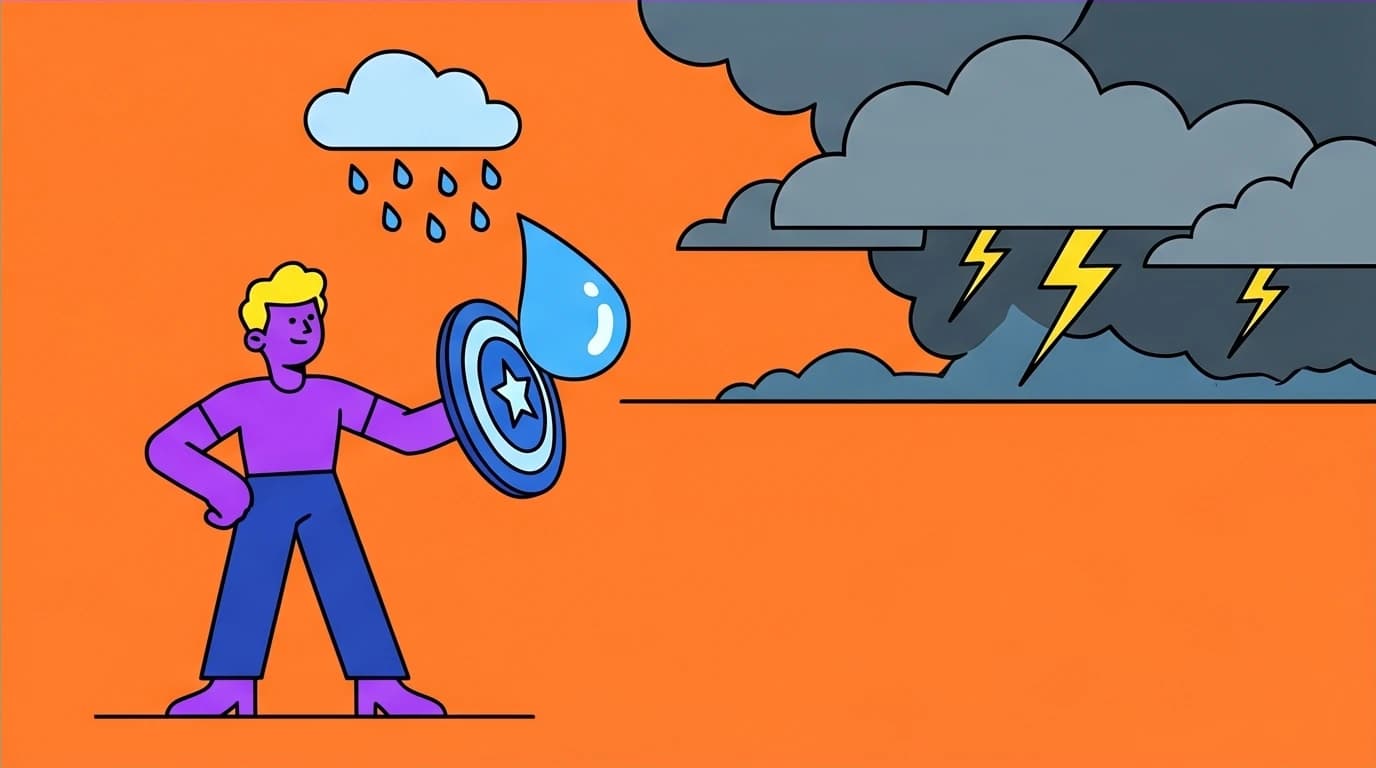 A person training for a big crisis by handling a small, manageable stressor, a technique to build long-term resilience.