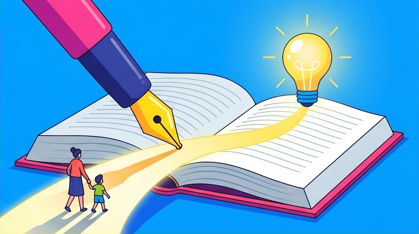 A visual representation of Malala Yousafzai's quote on how one book and one pen can change the world through the power of education.