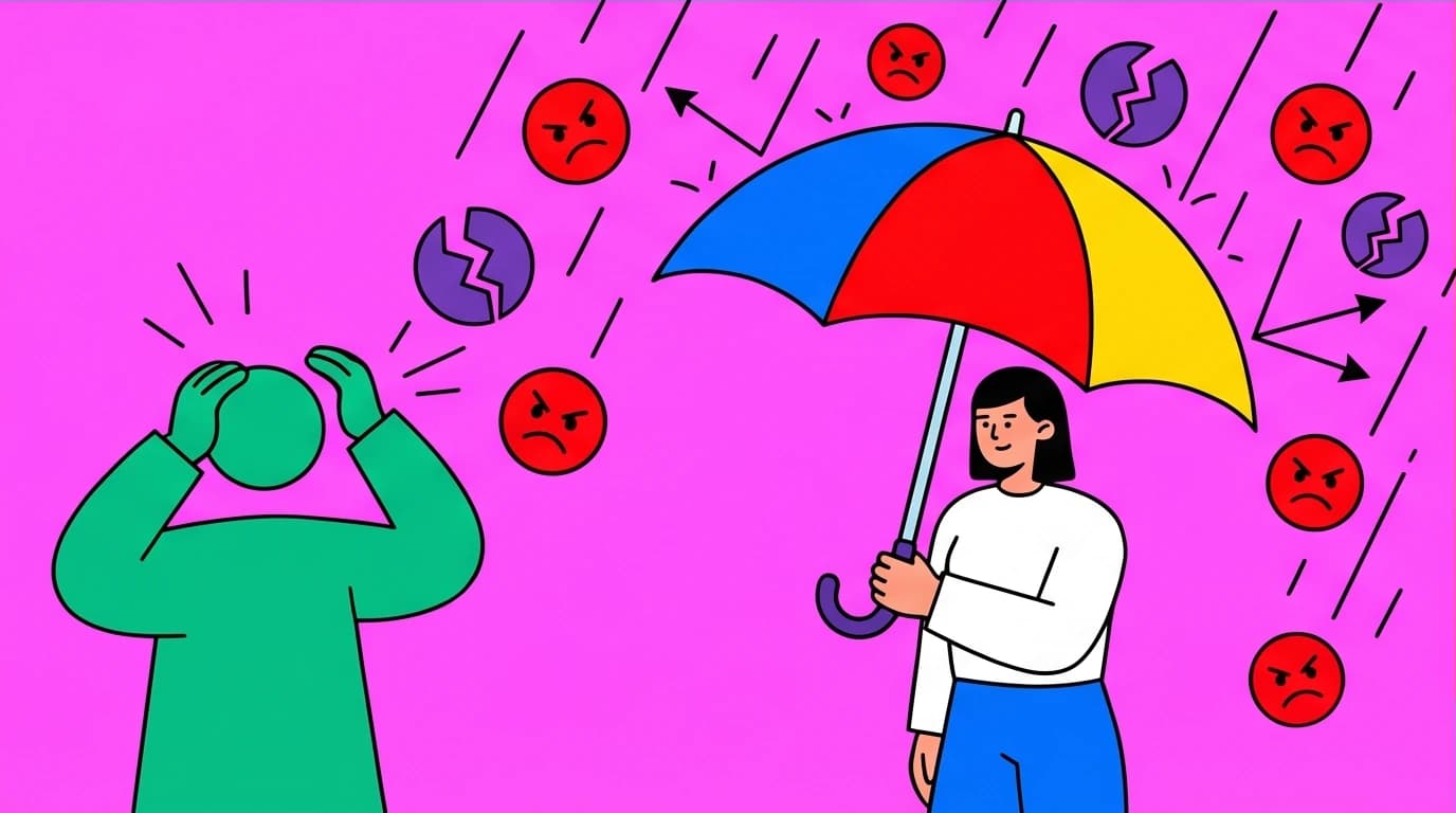 Using the Marcus Aurelius method for dealing with difficult people by creating a mental shield against their negativity at work.