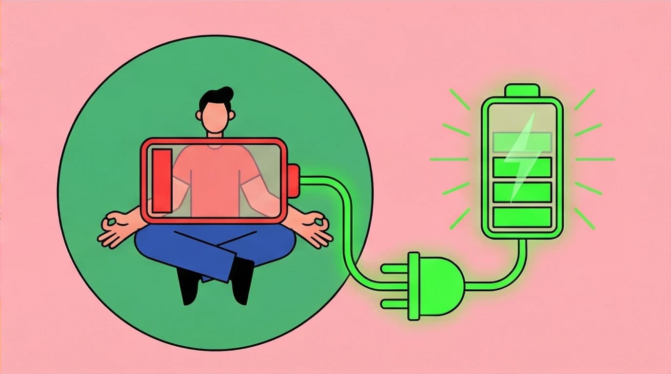 An introvert recharges their energy in a 'restorative niche,' a core concept from Susan Cain's Quiet for managing burnout.