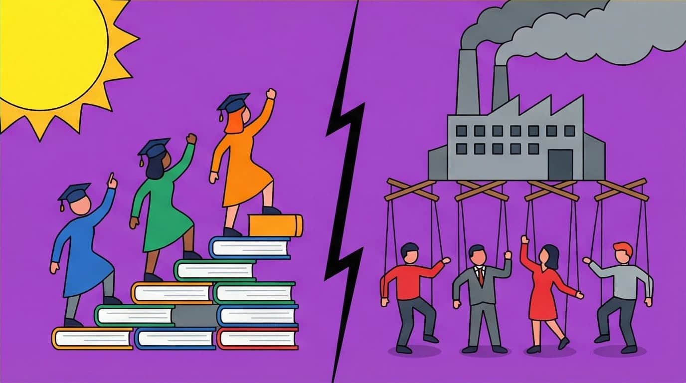 A graphic showing where Tara Westover's parents are now, highlighting the divide between the educated, independent children and the dependent siblings.