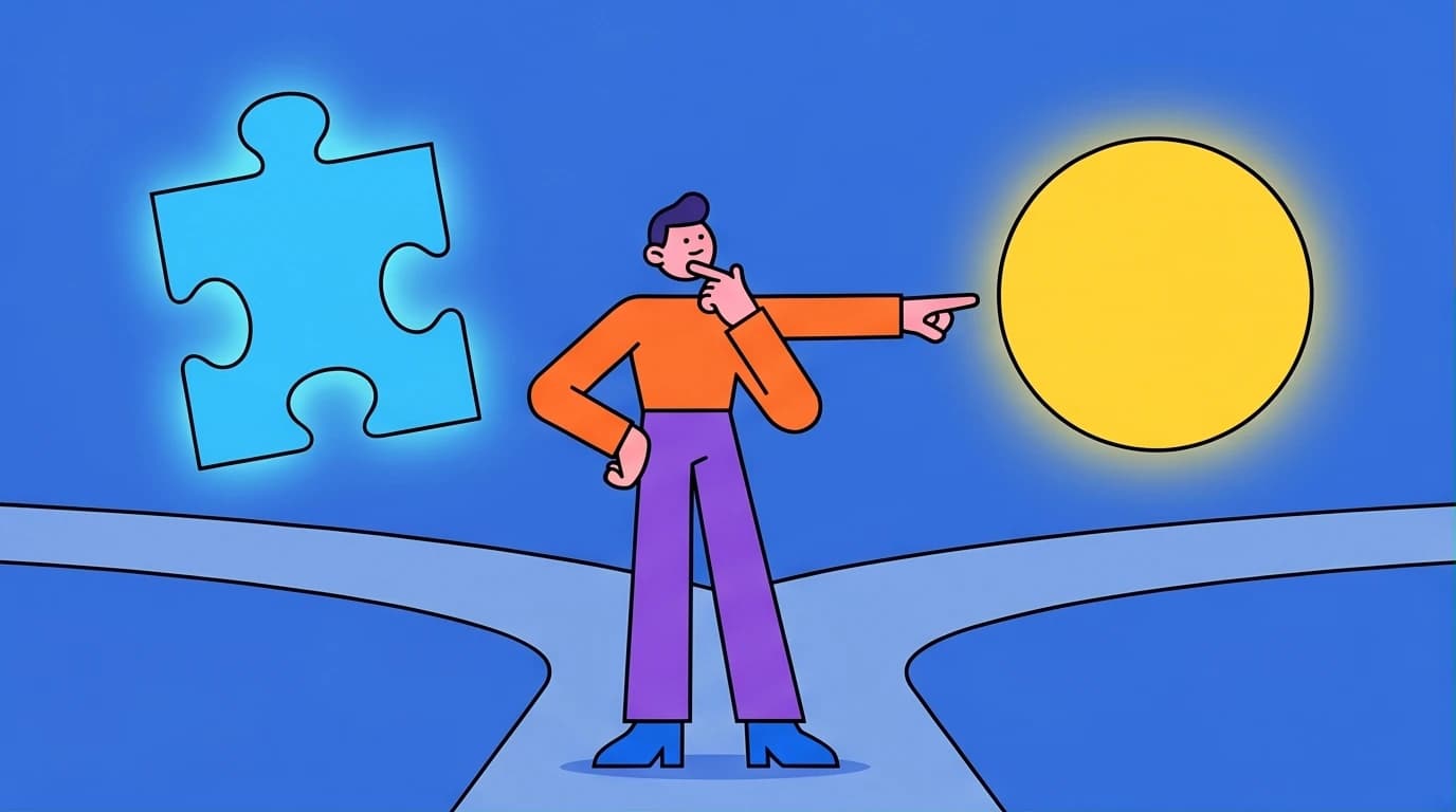 A person choosing the path of emotional independence over codependency, illustrating the Shel Silverstein lesson on self completeness.